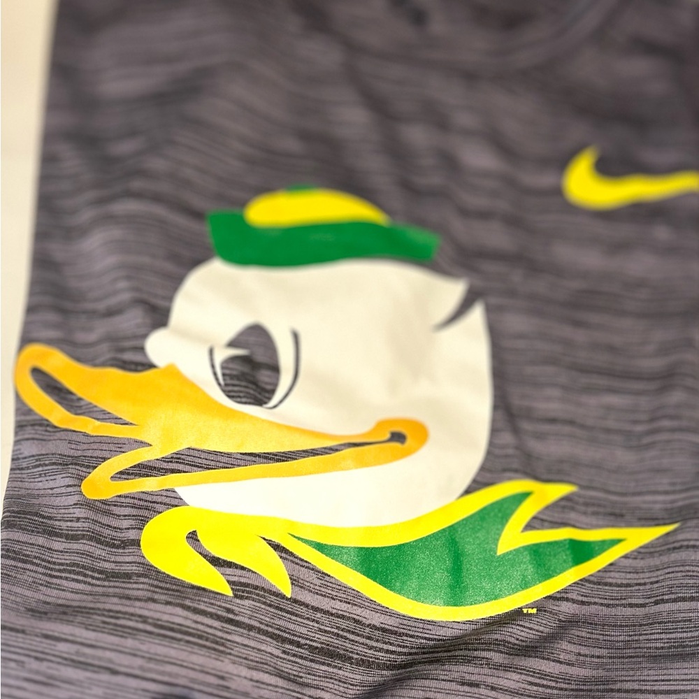 Gray Nike Oregon Ducks  T-Shirt